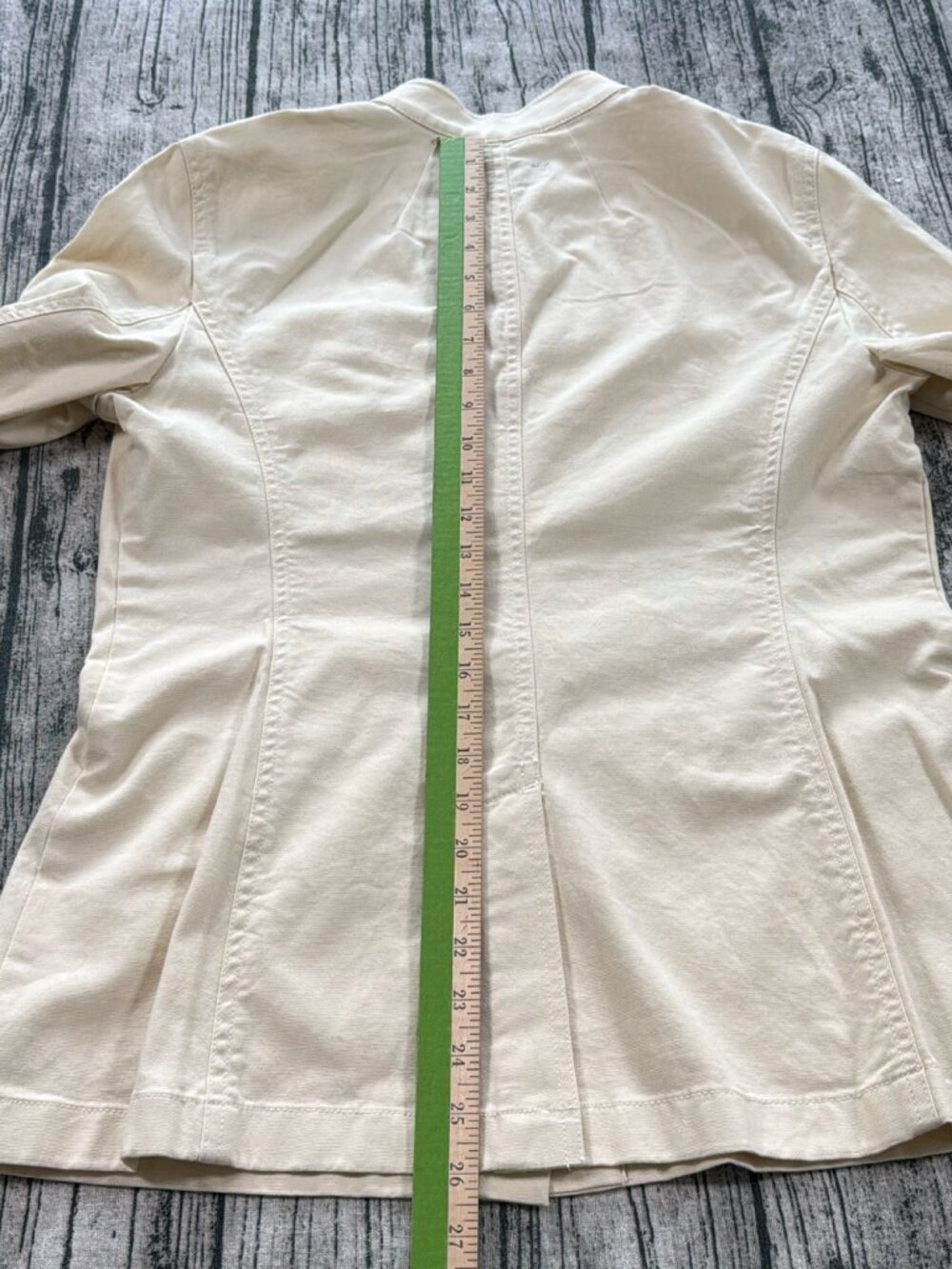 Lauren Ralph Lauren Safari Jacket Womens 8 Tan Field Military Cotton - Picture 11 of 12